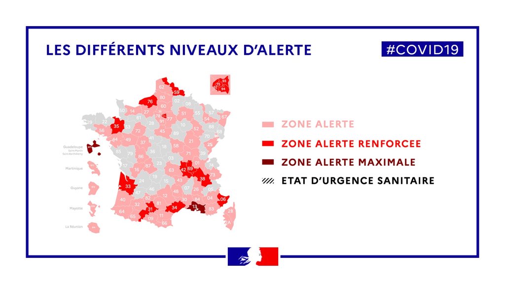 #COVID19 

La <a href="/MetropoleRouenN/">Métropole Rouen Normandie</a> vient d’être placée en vigilance renforcée 🚨

3 indicateurs :
• le taux d’incidence qui mesure l’intensité de la circulation du 🦠 
• le taux d’incidence chez les personnes âgées 
• la part des patients Covid dans les services de réanimations