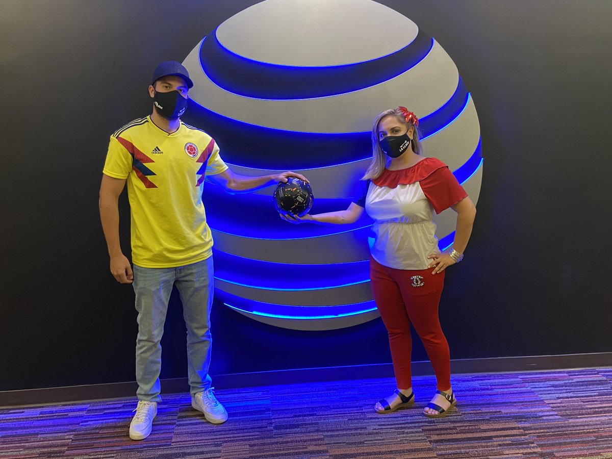 Yuni from 🇨🇺 Cuba and Mateo from Colombia 🇨🇴 Representing!!! HispanicHeritageMonth!!!@ATT <a href="/GonzalezOralia7/">Oralia Gonzalez</a> <a href="/TheIvanLacayo/">Ivan Lacayo</a> <a href="/DannyL_MiamiMSS/">Daniel Lozano</a> #smithSquad <a href="/Rachel_V_Smith/">Rachel V. Smith</a> <a href="/anthonyetuggle/">Anthony E. Tuggle</a>