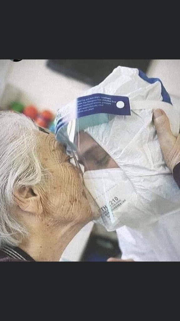 Waiting is too much.  Isolation is cruel.  Covid is really affecting our older generation. If only people breaking the rules had a heart. 💔
Contrary to the song, it’s NOT all about you. 
Help us to help them. xXx 

(The photo is from social media, but the message is from me).