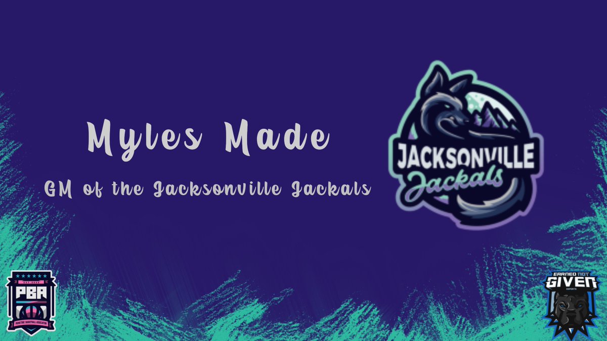 JoSkeezy_23's tweet photo. 🚨GM ANNOUNCEMENT🚨

The reigning champ @MylesBallin is back as GM of the @Jackals2k!! Welcome back champ!!

Check out their team page! https://t.co/xIDCtfciPt

@ENG2k @the2kzone @NAPX2k @WalkOnWarriors @JoSkeezy23 https://t.co/7aGIAl6dfv