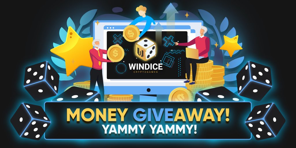 🙌🏻🏆20$ GIVEAWAY is right here!

👍🏻Like+🥳Retweet
✅Tag 1 friend
👉🏻Enter your WINDICE username as a comment

⚠️⚠️⚠️4 winners - 5$ each⚠️⚠️⚠️

⭐️End of Giveaway - September, 28.⭐️