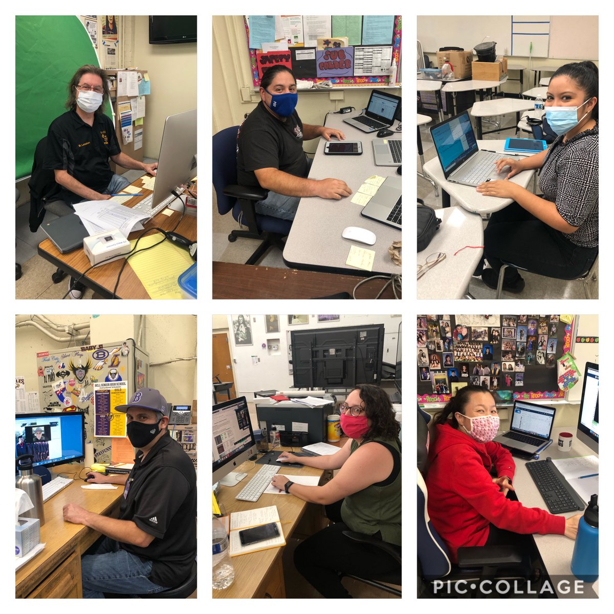 Hello Scholars It’s Midweek <a href="/bellhighschool/">Bell High School</a> Can you recognize your teachers? #WeGotThis #BellOnlineTeaching <a href="/LASchools/">Los Angeles Unified</a> @lausdLDE <a href="/BCM_CoS/">BCM_COS</a> <a href="/Jackie4LAkids/">Jackie Goldberg, LAUSD Board President</a> <a href="/BHSGiftedMagnet/">BHS Gifted Magnet</a> @bhs_mtca <a href="/BHSAVID_familia/">BHS AVID</a> <a href="/BHSGlobalStudy/">BHS Global Studies</a> <a href="/CityofBell/">City of Bell</a> <a href="/CALSAfamilia/">CALSA</a>