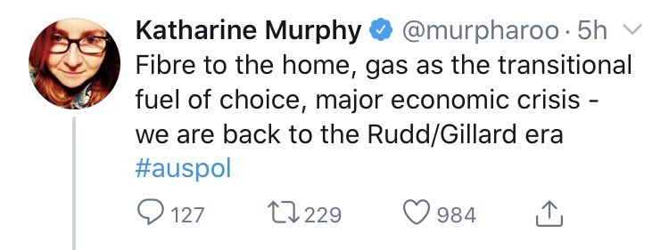 the Liberal Party has given away tens of billions of public dollars to the executive and shareholder class - their donors and their base - and squandered billions more in unrealised efficiency dividends, and these cracked units bothsides it over to Labor.