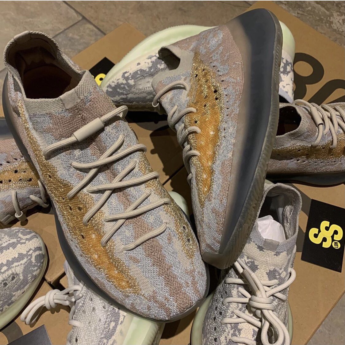 Creptify's tweet photo. 💎WISH LIST WEDNESDAY💎

It’s that time of the week again! And these guys know about creps! What do you think of the Yeezy 380 Pepper??

Follow @sneakersideldn to cop yourself some kicks

#creptify #sneakersideldn #adidas #yeezy #380 #yeezy380 #pepper #sneakercleaner https://t.co/d7vXPed2Zh