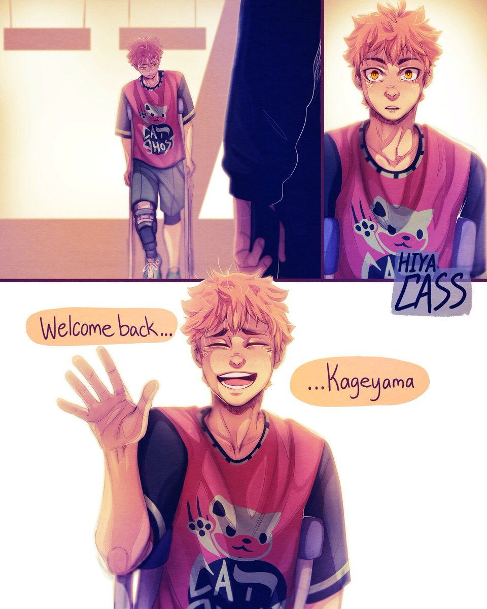 [HQ Injury AU] Welcome back 