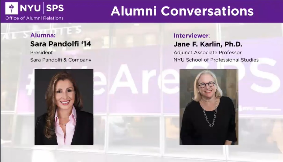 NYUHeymanPrgm's tweet photo. An episode of "Alumni Conversations" aired w/ #NYUCGA faculty member, Jane Karlin & alum, Sara Pandolfi, as they discuss Sara's journey at NYU & projects that provided meaningful experiences, including upcoming virtual @HolyApostlesNYC event #FarmtoTray.
https://t.co/nQFHQs69UQ https://t.co/A06DmliPoo