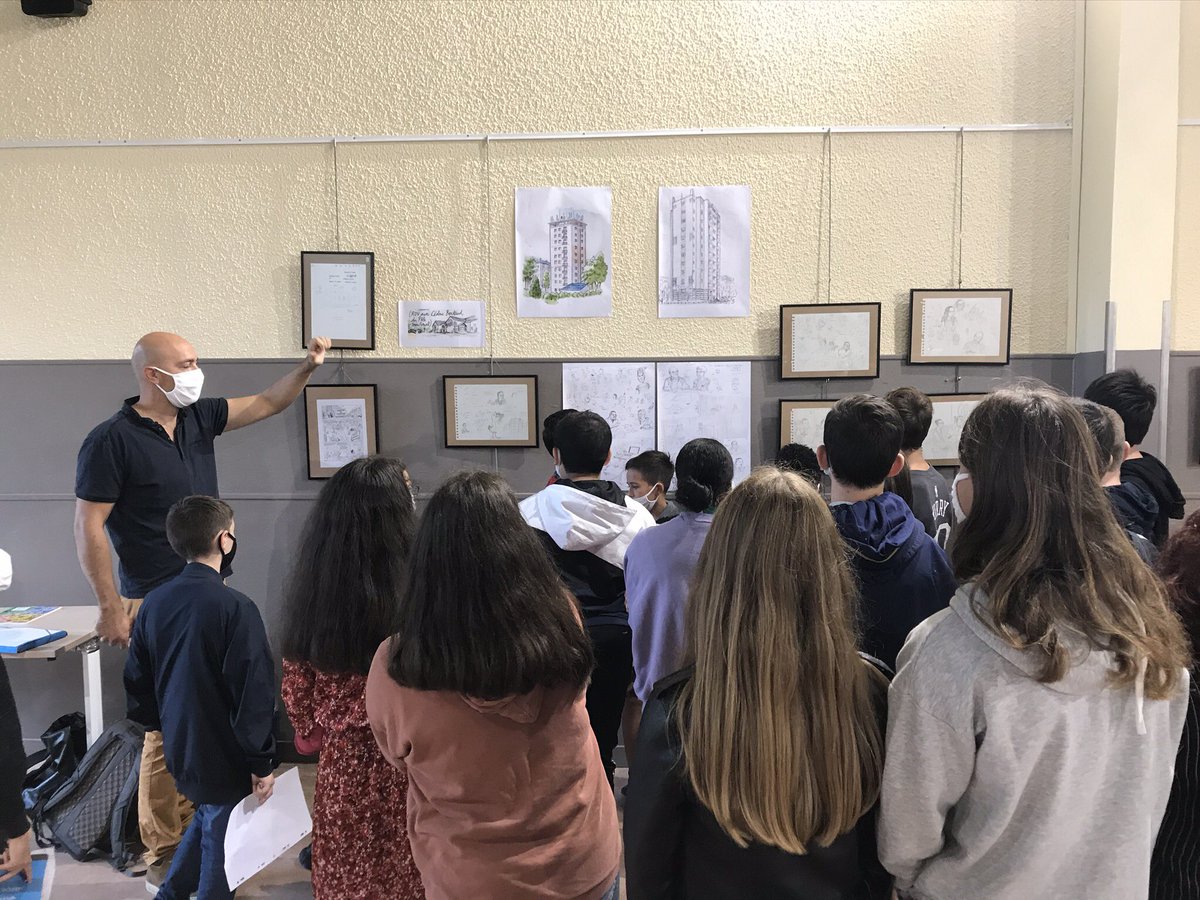 Une chouette journée à la <a href="/MQtatiAngers/">Centre Jacques Tati</a> en point d'honneur d'une formidable aventure journalistique, artistique et pédagogique. Mercis <a href="/Angers/">Ville d'Angers</a> <a href="/Prefet49/">Préfet de Maine-et-Loire 🇫🇷🇪🇺</a> et <a href="/AnruOfficiel/">ANRU</a> pour vos soutiens et la confiance. Merci à tous les acteurs de ce projet.