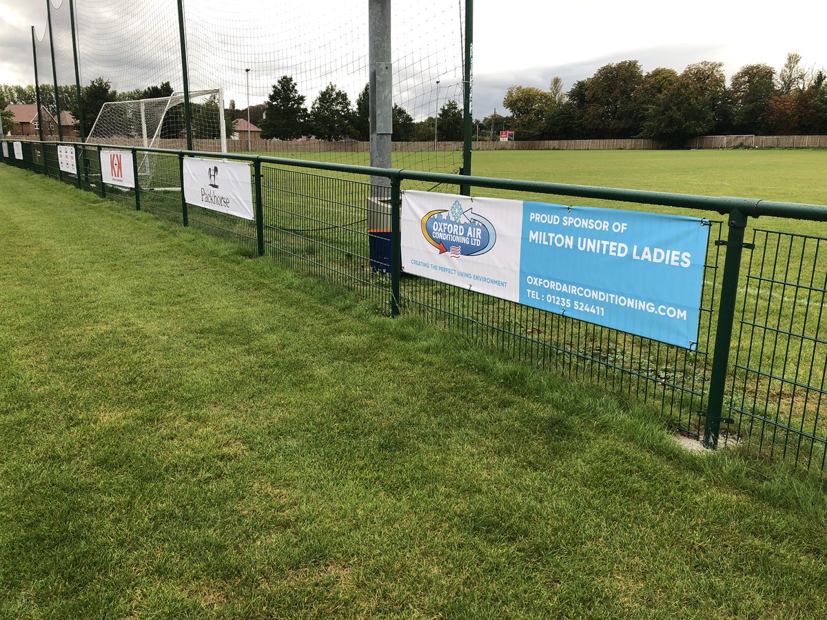 Delighted to be able to #sponsor <a href="/MiltonUtdLadies/">Milton United Ladies</a> this season along side other #localbusiness <a href="/MiltonPark/">Milton Park</a>