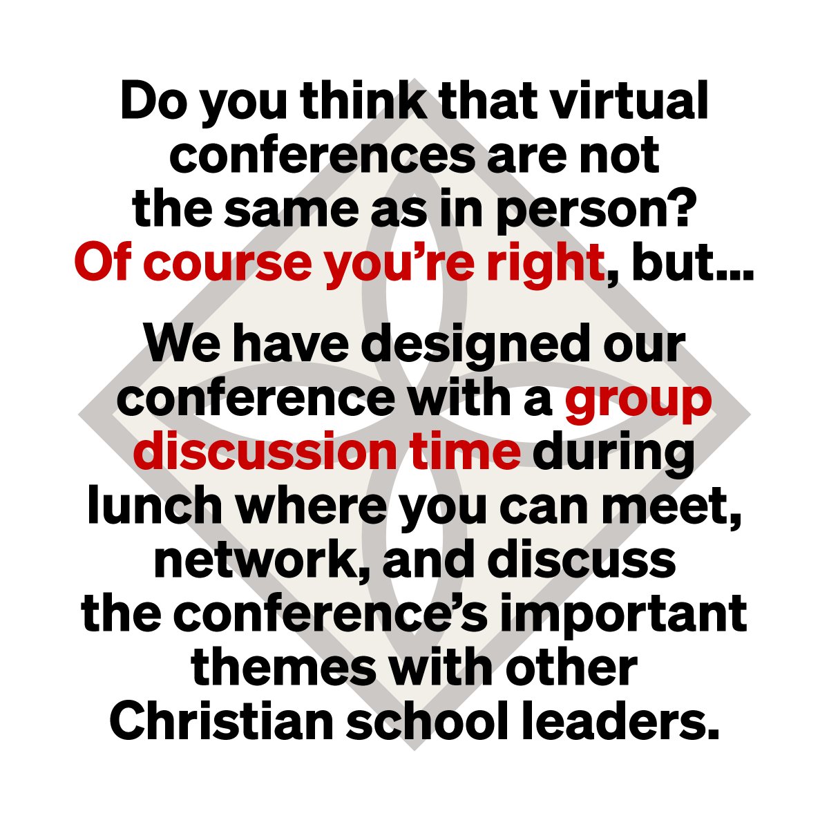 15 days to go!! Register for the 2020 Christian Schools Canada Leadership Conference here: bit.ly/3hXqWMT