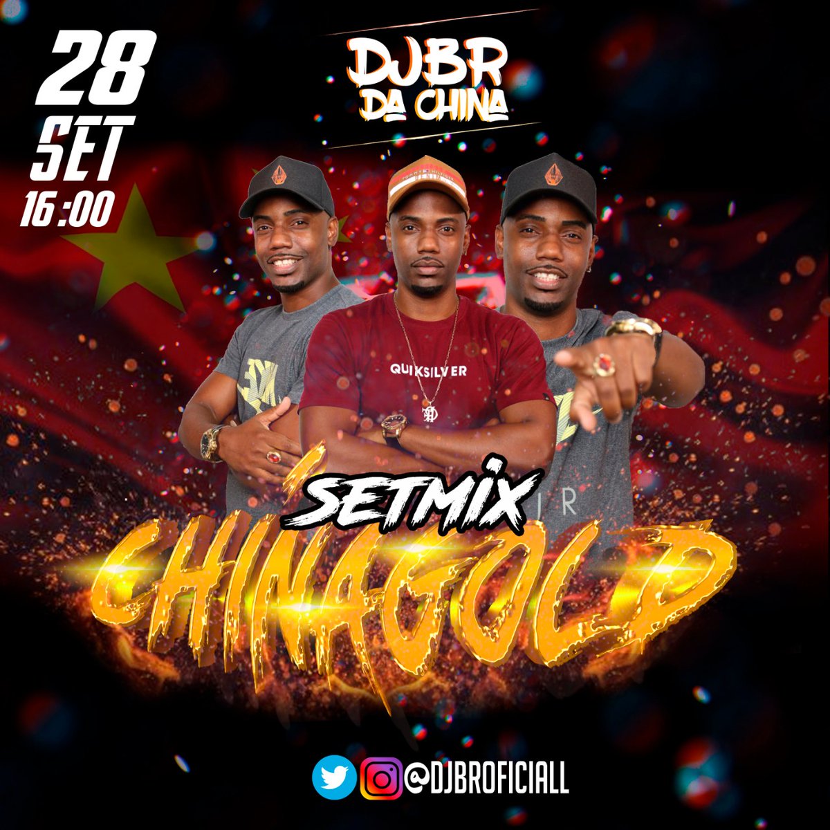 FÉ FAMÍLIA DIA 28 É AQUELA CENA 
DIRETAMENTE DO BAILE DA CHINA 🇨🇳 !!!
EXPLANA PRA GERAL!!!!!
 #CHINAGOLD
 #SoundCloud 
<a href="/RuaDaFeiraOfc/">CPX DA RUA DA FEIRA 🚩🇨🇳 #BAILEDACHINA</a> 
<a href="/DJ_RICARDIINHO/">DJ RICARDINHO DA CHINA</a> 
@djjeffinhordf2 
@DJMALUKINHORDF
<a href="/djrgoficiall/">Dj RG</a> 
<a href="/CaioooAlcantara/">🦾🦿🙅🏾</a>
<a href="/seriegold2019/">BEAT SÉRIE GOLD</a>
<a href="/alojejeee/">Jean Fernando</a>
@_mcsantiago