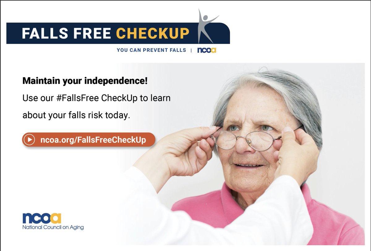 SynchronyPharm's tweet photo. It's National Fall Prevention Week 2020! Falls Prevention Awareness Week is designed to spread awareness, as falls are the leading cause of injury-related emergency department visits for older adults.
#FallAwarenessWeek #FallPreventionWeek https://t.co/nnEVVH8FlX