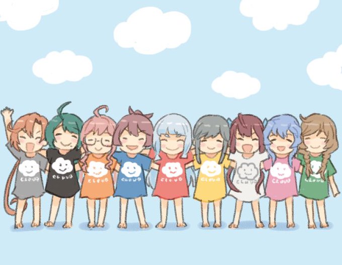 「アホ毛 文字Tシャツ」のTwitter画像/イラスト(新着)｜8ページ目