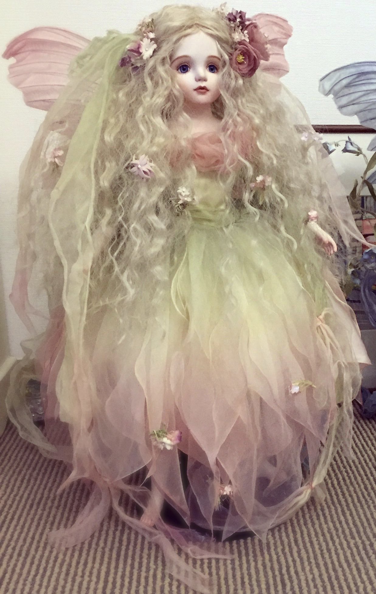 専用です☆創作人形☆市松人形☆一点物 市松人形 創作人形 ハンドメイド