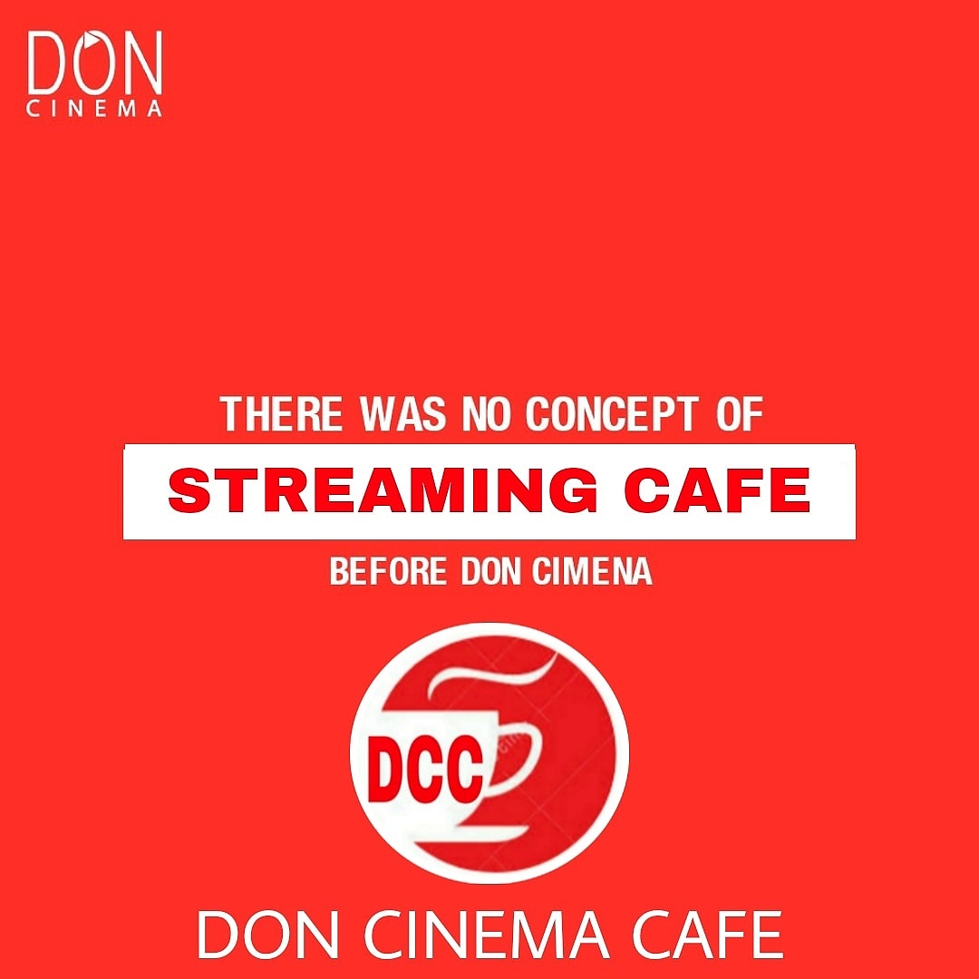 cinema_don's tweet photo. World First Streaming Cafe. 
 #TeamDonCinemaCafe #teamdcc #DonCinemaCafe #DCC #coffeetime #coffeelovers #espresso #Jo #SimplyDCC #TeamDonCinemaCafe #DCCFamily #ammaninsta  #chemistry #idea #shop #new #coffeeshope #mycoffee #DONCINEMA #DonAlwaysOn #TogetherWeCan #DonCinemaFamily https://t.co/dplGkvz6U0