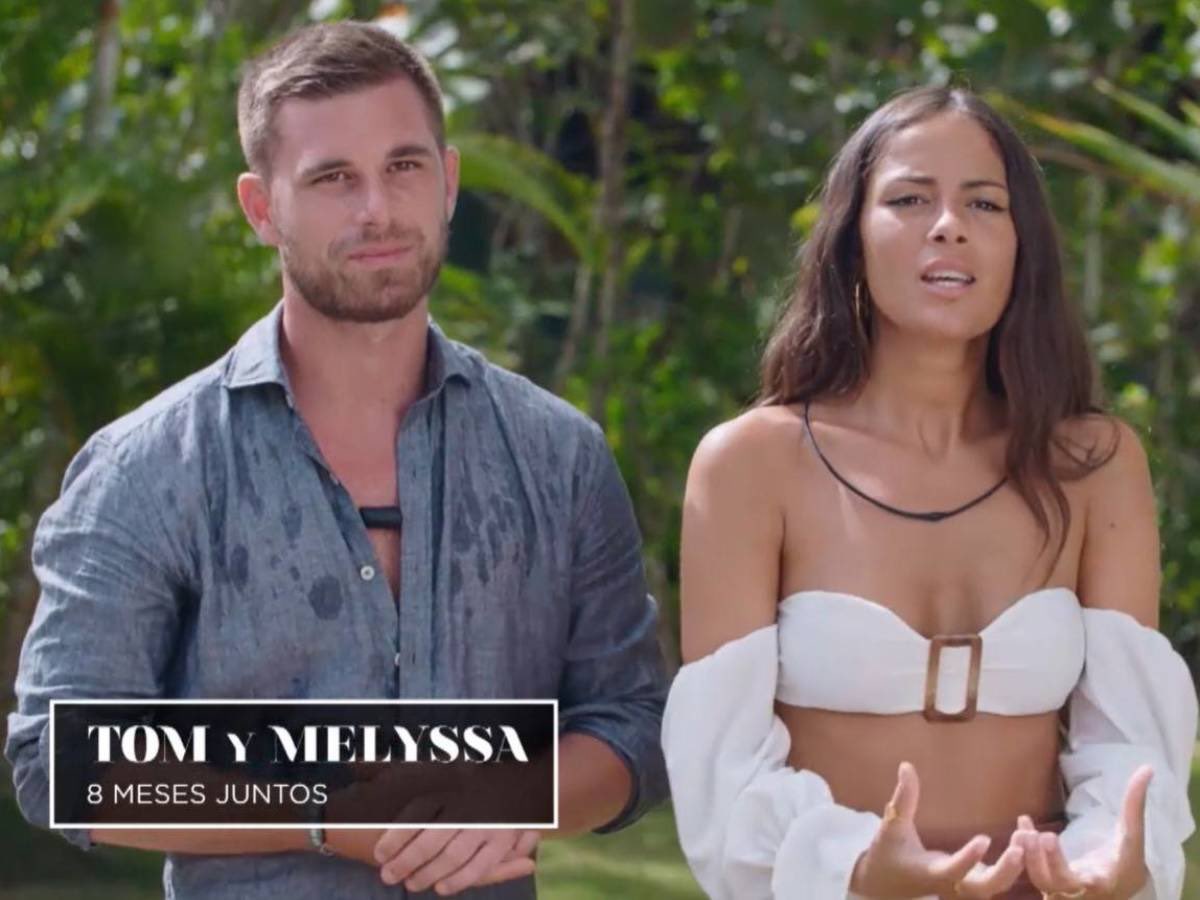 j7baret's tweet photo. La relación de Tom y Melissa es más tóxica que el covid19 #LaIslaDeLasTentaciones2 https://t.co/q3tYc5Gcon