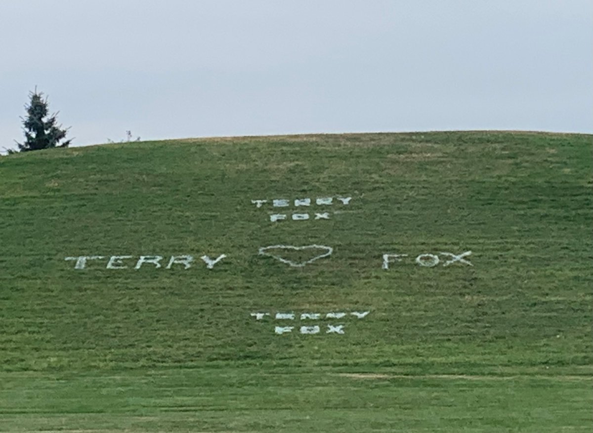 Ecole_JA's tweet photo. @Ecole_JA  c’est demain le grand départ de nos marcheurs et courreurs qui sortiront une cohorte à la fois. 
La colline est prête à accueillir tous ce beaux monde pour leur implication pour la fondation Terry Fox
#CSCNinfo #FRAB #Edmonton #Yeg  #TerryFoxRun #ecoles #francophonie https://t.co/BUjKsWnA4T