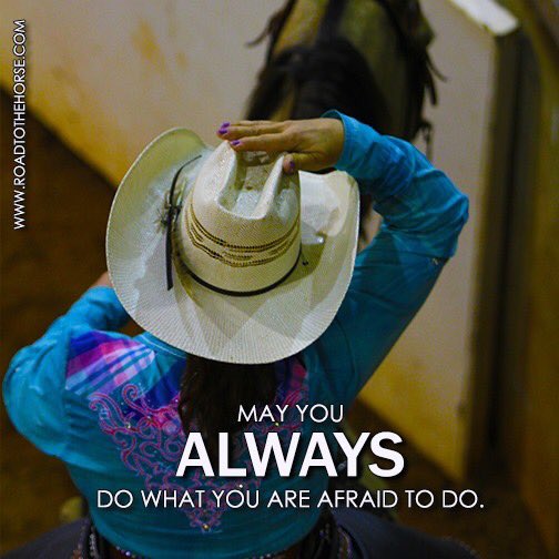 Be gritty and follow the dream. #RTTH #HorseDreams
