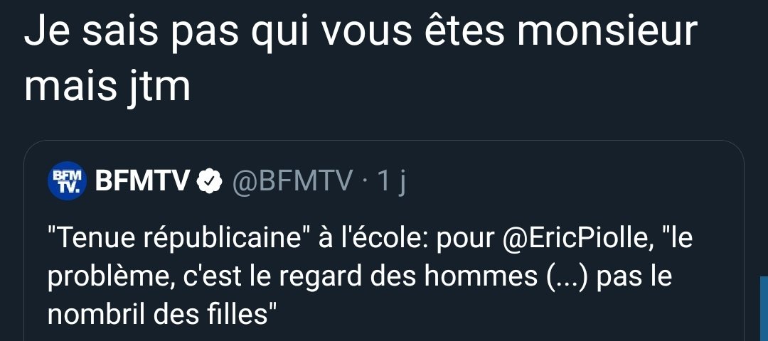 Y a aussi toute une série de tweets qui disent texto qu'elles le connaissent pas mais kiff son intervention