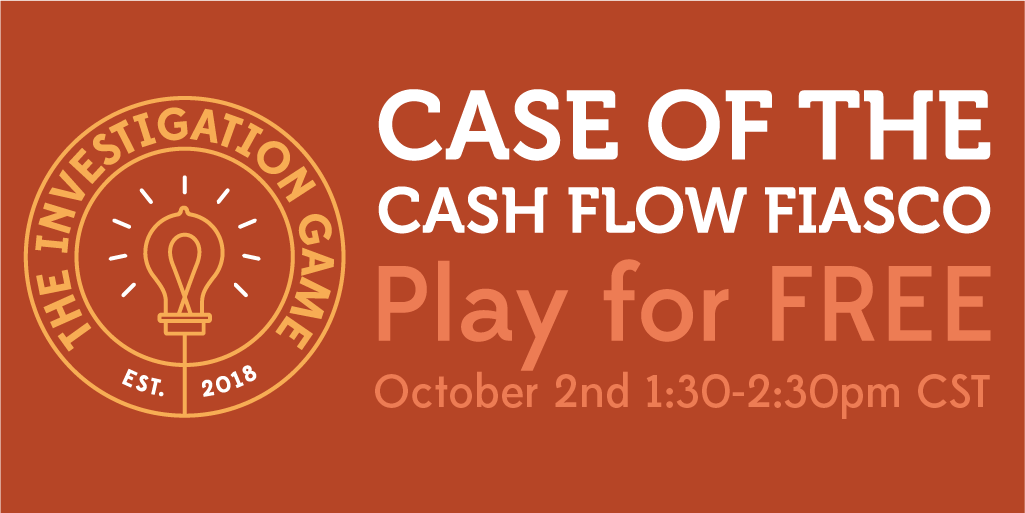 wforensics's tweet photo. Take part in the debut of our latest Investigation Game, Case of the Cash Flow Fiasco! Sign up for Cyber Craft's #FREE summit today to reserve your spot!

Sign up now!
https://t.co/b69oI6rBZZ

#investigation #game #free #new #cpe #cybercraft #cashflowfiasco https://t.co/o0naL6nn6l