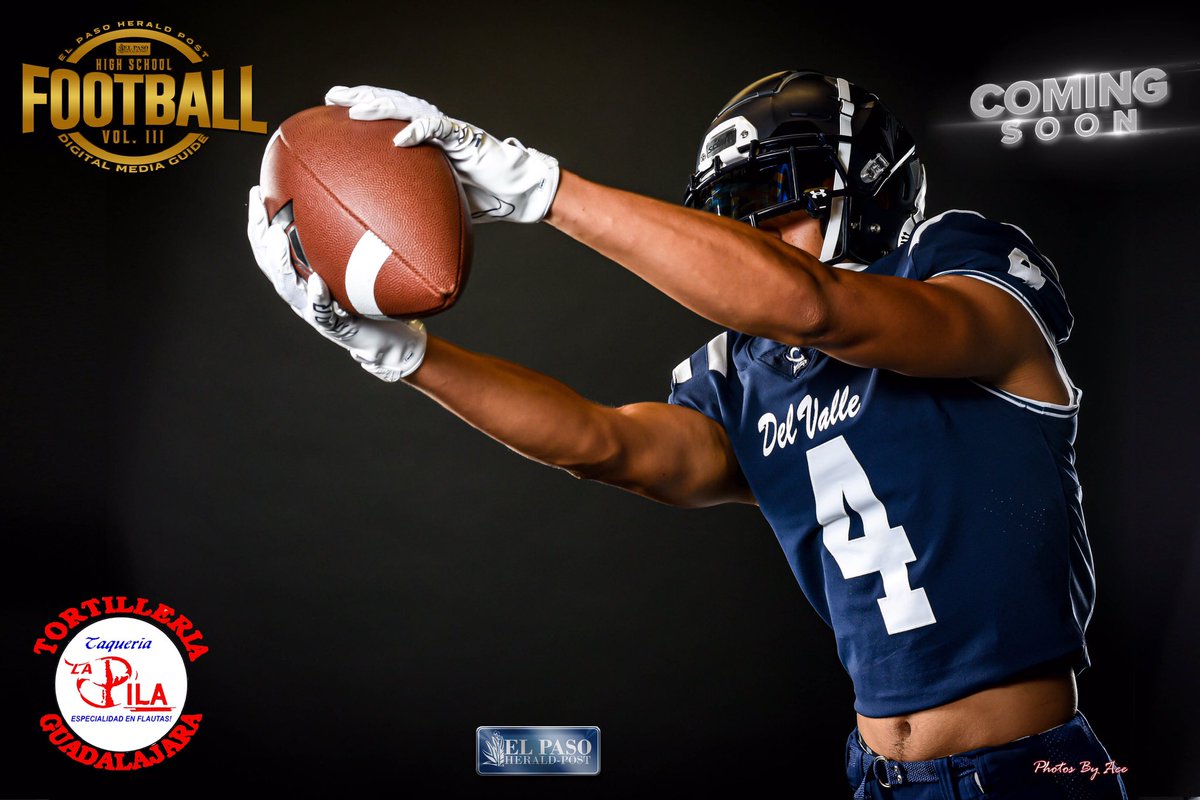 Photos_ByAce's tweet photo. The El Paso Herald-Post High School Football Digital Magazine Vol. III coming soon. #TaqueriaLaPila3TortilleriaGuadalajara  #Epheraldpost #TXHSFB #losphotogs #DowntownSpaces https://t.co/WGAKVFrppH