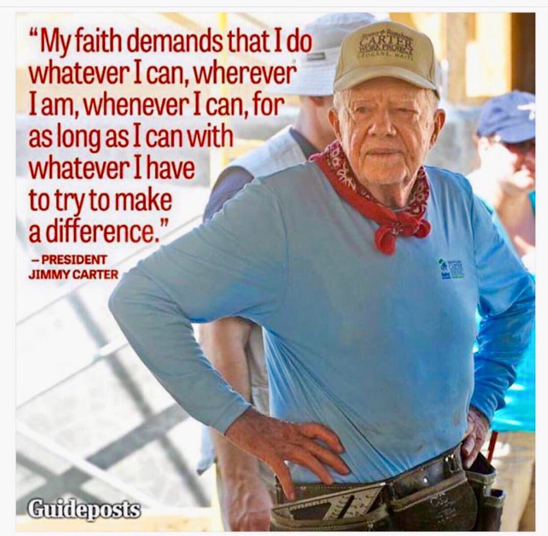 “My faith demands that I do whatever I can....”