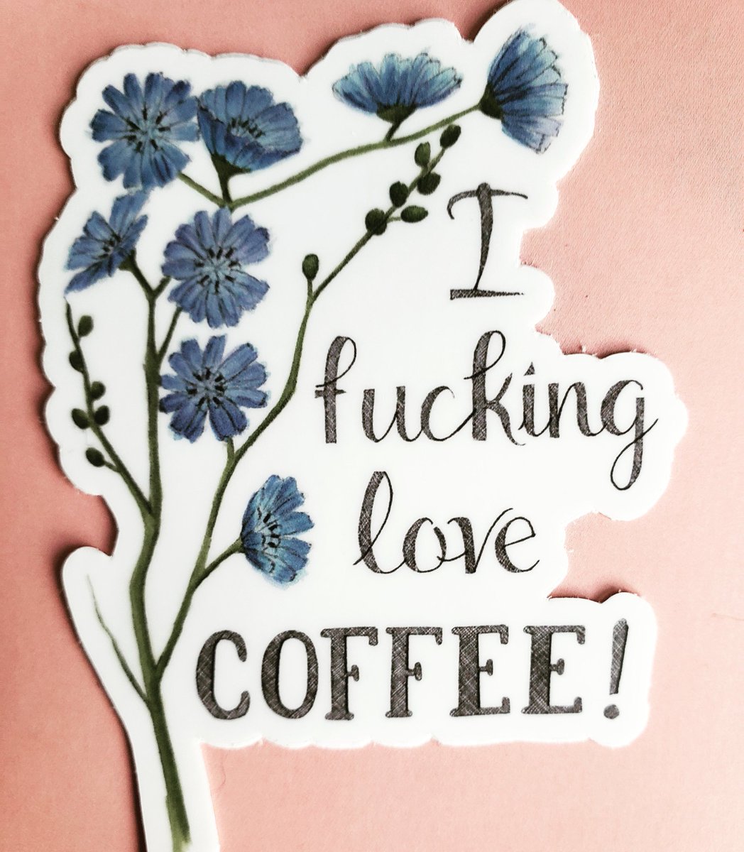 A new sticker for my journal. 😁 ☕ #Coffee