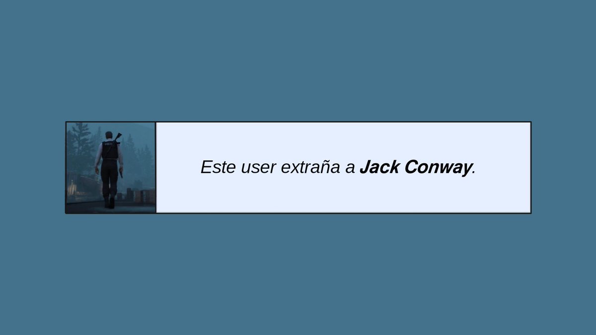 Este user extraña a Jack Conway👔🚬
