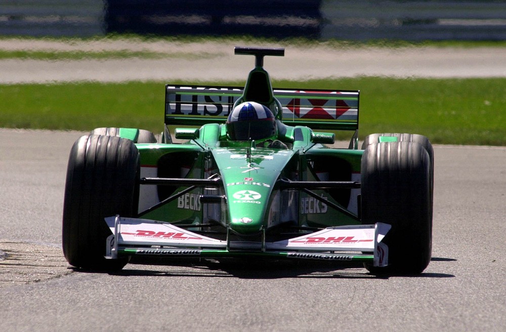 Dario Franchitti, Jaguar R1, 2000 Silverstone test #F1