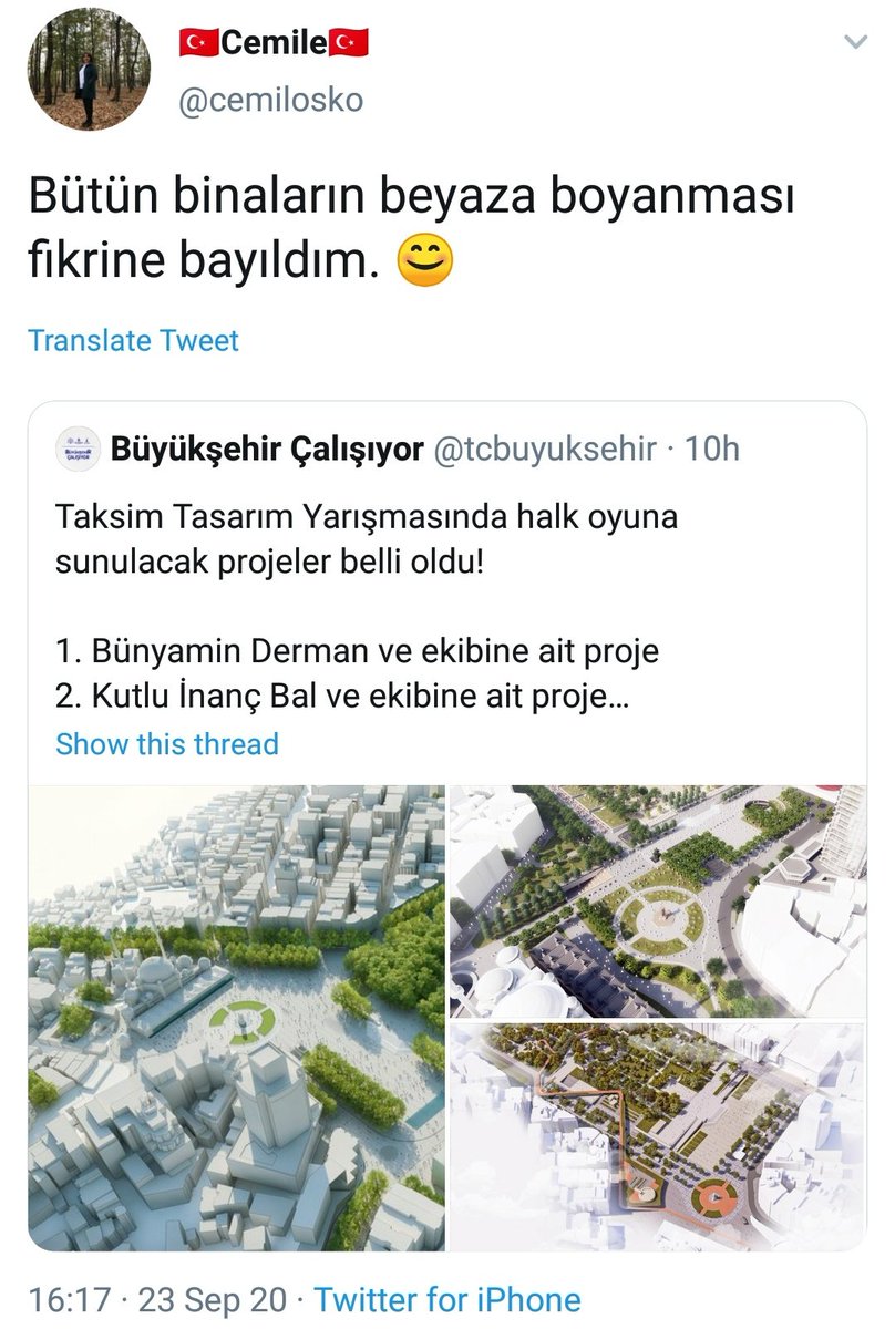 İBB: Taksim Meydanı projesini halk oyuyla belirliyoruz!
Halk: