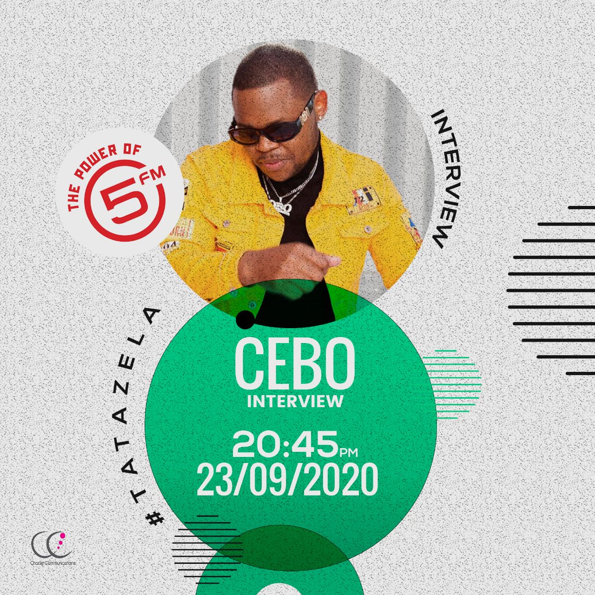 Ceboh_2's tweet photo. Tonight bafethu my interview  @5FM at 20:45 #Tatazela https://t.co/x9Gt2bCRzn