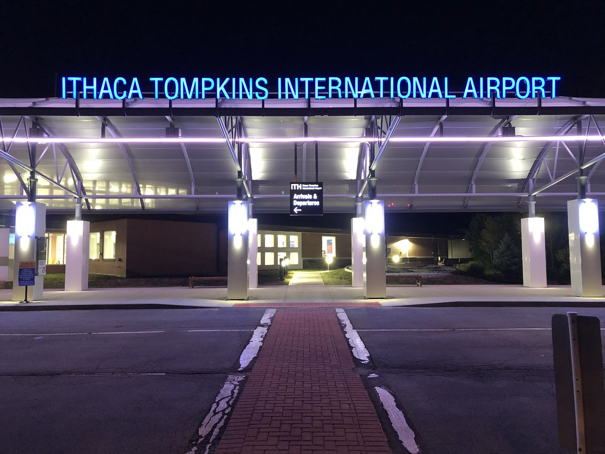 eldon90's tweet image. Got the unique opportunity to take a private tour of the new $35M expansion to the Ithaca Tompkins Regional Airport (ITH) last night. What a transformation! #EAA #VisitIthaca