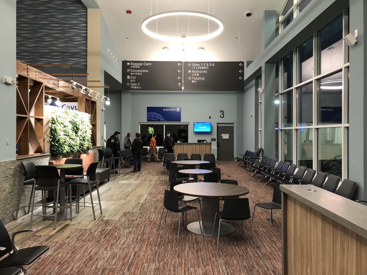 eldon90's tweet image. Got the unique opportunity to take a private tour of the new $35M expansion to the Ithaca Tompkins Regional Airport (ITH) last night. What a transformation! #EAA #VisitIthaca