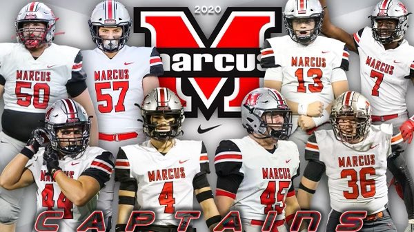We’re proud to announce and honor the <a href="/MarcusFootball/">Marcus Football</a> captains for the 2020 season . . . 
<a href="/HunterSanders50/">Hunter Sanders</a> 
<a href="/dylansmith_57/">Dylan Smith</a> 
<a href="/chrisesp23/">Christian Espinoza</a> 
<a href="/TylerGainey6/">Tyler Gainey</a> 
<a href="/TyStrauss_12/">Ty Strauss</a> 
<a href="/Garrettnuss13/">Garrett Nussmeier</a> 
<a href="/jmike_04/">J.Michael Sturdivant🖤</a> 
Ben McCraney

#STCDA #ELITE #UNCOMMON #ProtectTheM #txhsfb