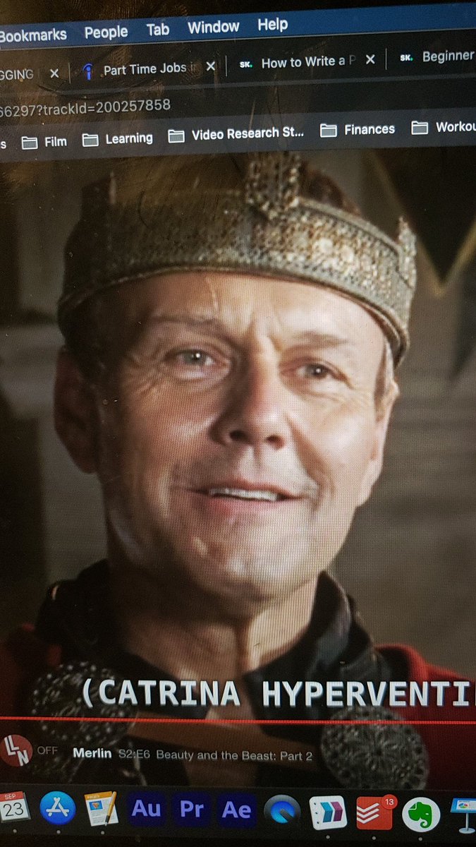 "SHE'S A TROLL" "HOW DARE YOU SPEAK ABOUT HER LIKE THAT" AKDHDIANSKDUUDHWIAHSYSI UTHER'S STUPID FACE I'M DEAD  #Merlin