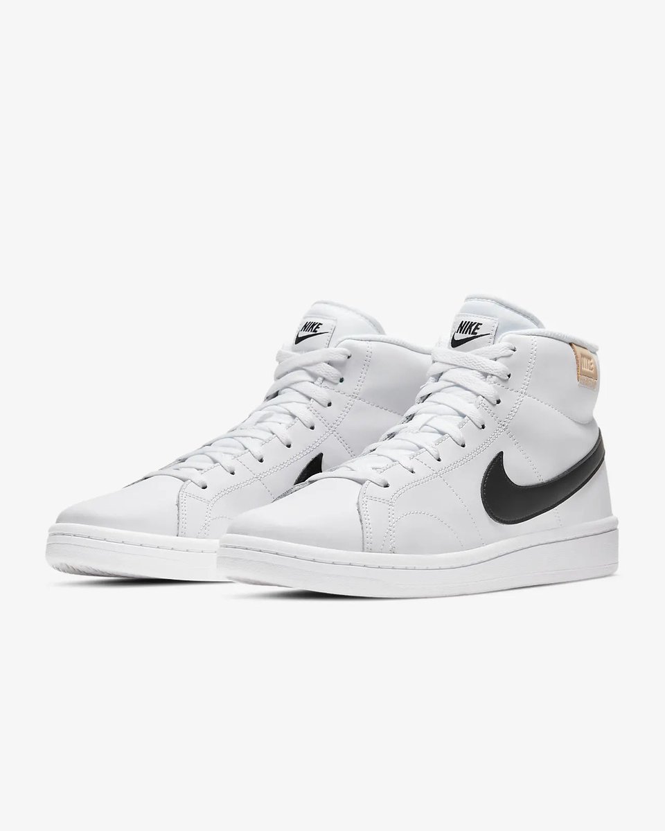 Snkr Twitr Easy Cop In Most Sizes Nike Court Royale 2 Mid White Black T Co Tvexly8isr Ad