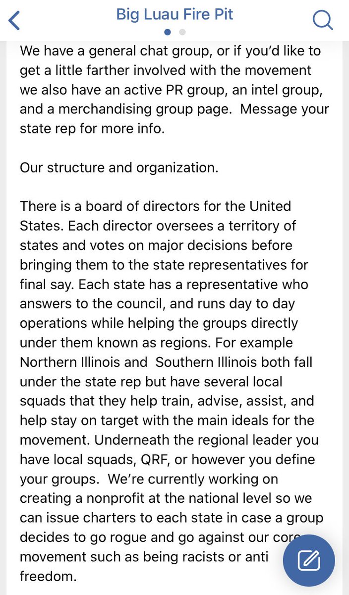 As a nationally organized militia hoping for a second civil war, becoming a non-profit is an odd move but one made with optics in mind. Regardless they have a media wing “Hibiscus Society” as well as an intermediary press page “Tree of Liberty” both are subordinate to the USBC.