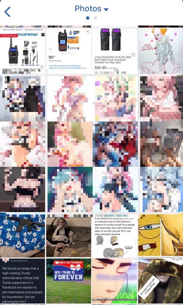  CONTENT WARNING   Which is odd because within the confines of Big Luau Fire Pit members frequently share softcore anime pornography amongst themselves, much of the despicable sub genre called "loli." Put bluntly, these are images of underaged girls.