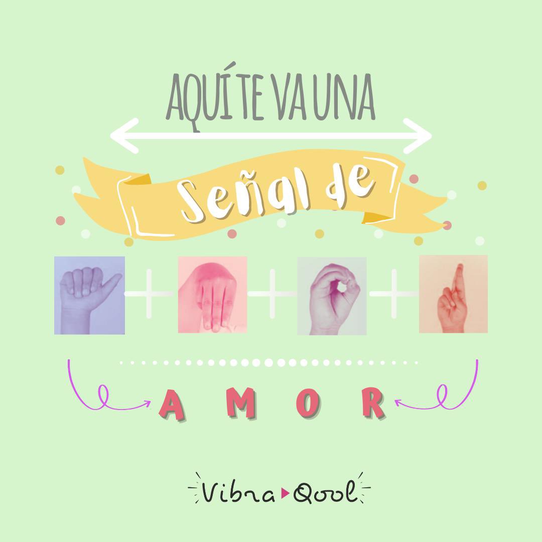 vibraqool's tweet photo. #diainternacionaldelaslenguasdesenas día internacional. 

Este #23deSeptiembre se conmemora el Día Internacional de la lengua de señas y en honor a ello, les compartimos este post coqueto de “amor”. La inclusión es importante, hagamos conciencia🙏🏻✨
Fuente de LSM @CONAPRED https://t.co/UrIEpDb1Qn