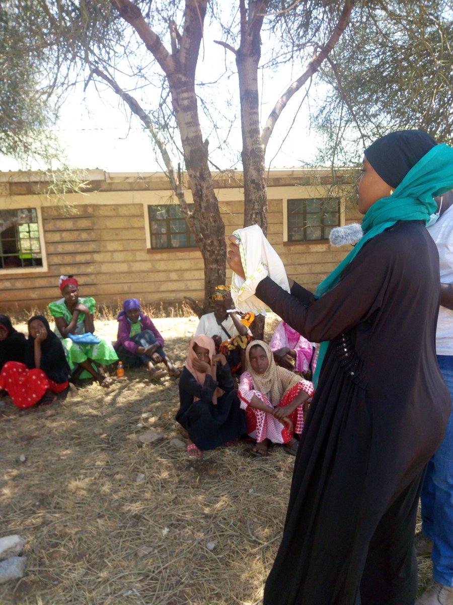 #Tbt #HifadhiHadhiCampaign #Isiolo
Through our friends who volunteered their time and knowledge, we ensured every girl got proper educated on #MenstrualHealthManagement through the break-out peer-to-peer mentoring.

#MenstruationMatters #endperiodpovery