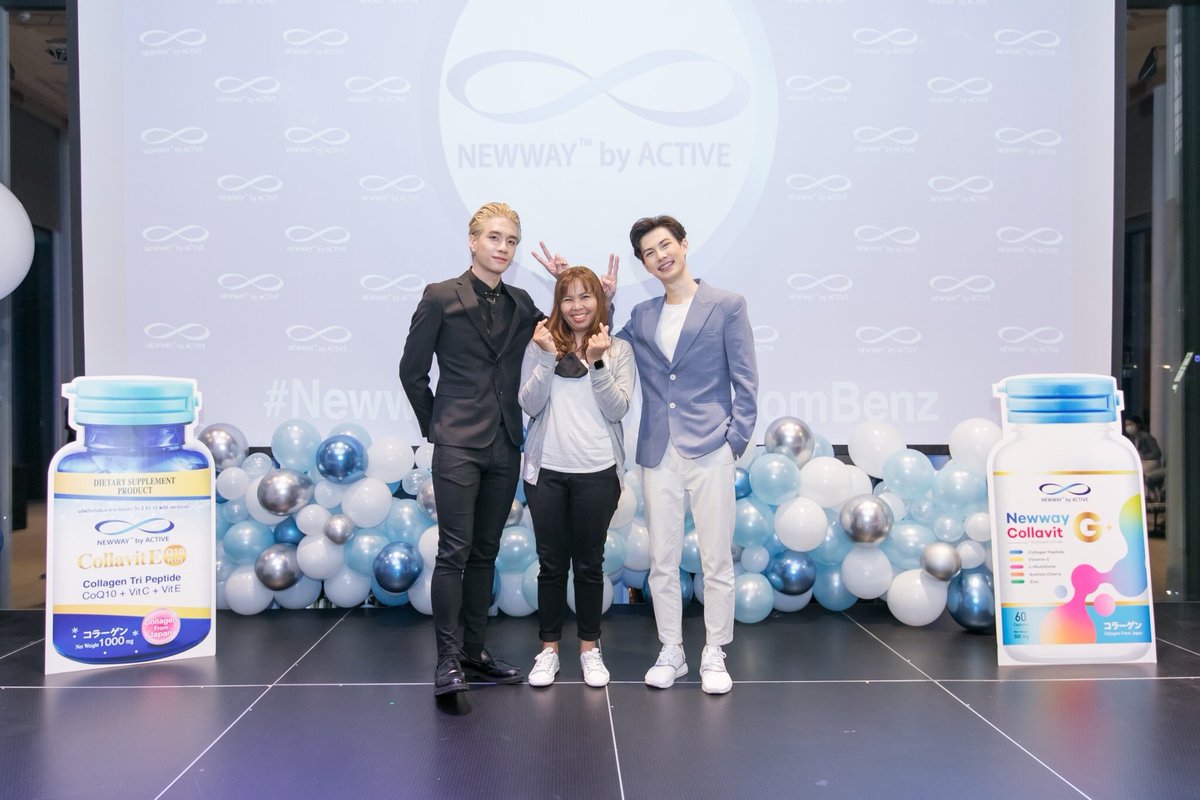 Newway_88's tweet photo. ภาพบรรยากาศ Meet and Greet  น้องพร้อมและน้องเบนซ์  สนุกมากก ขอบคุณทุกคนที่มาร่วมงานกันนะครับ 😉 #NewwayexclusiveXPromBenz
#newwayexclusive
#prompayy 
#benzalert https://t.co/BPtcd8CA4m