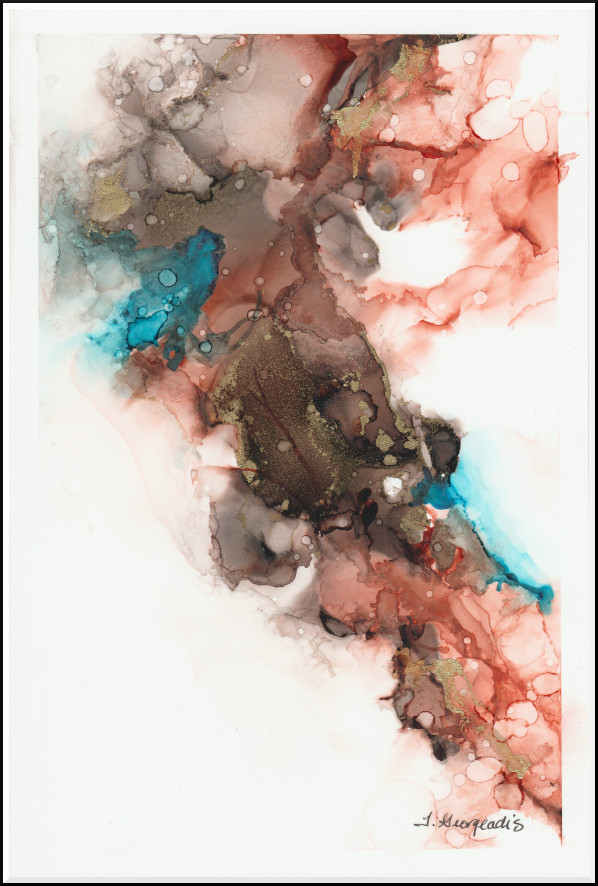 jgazure's tweet photo. I've spent the past month or so working with alcohol inks and having a blast. Here's one of my first paintings: https://t.co/4ekf1k9nob https://t.co/uiyLkd37hg