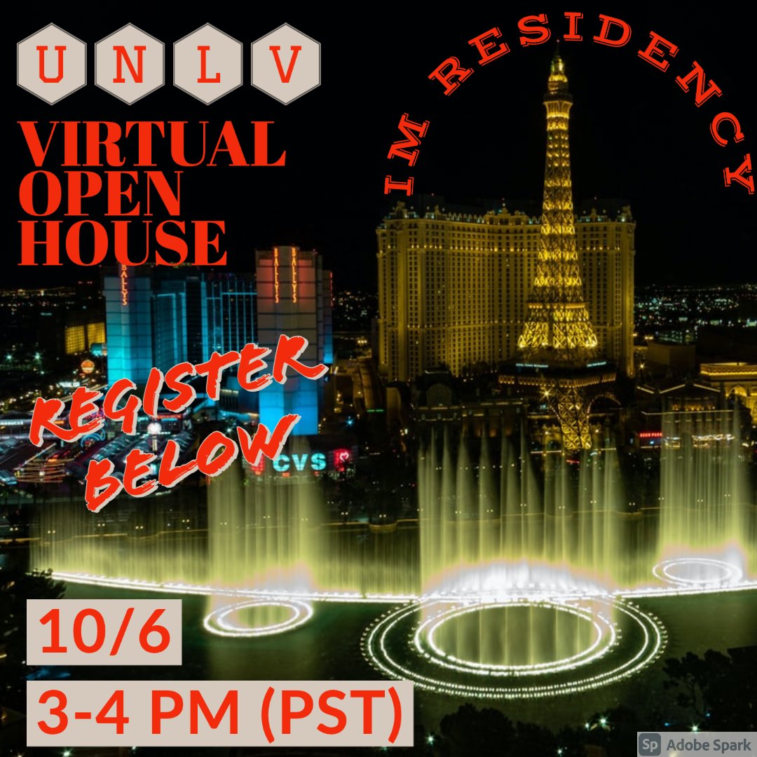 Come join us at our virtual open house 10/6/20. You will meet our IM program and get an opportunity to see what is is like to live and work in the entertainment capital of the world! Please register below: 

forms.gle/AjRyfSMzWjX898…