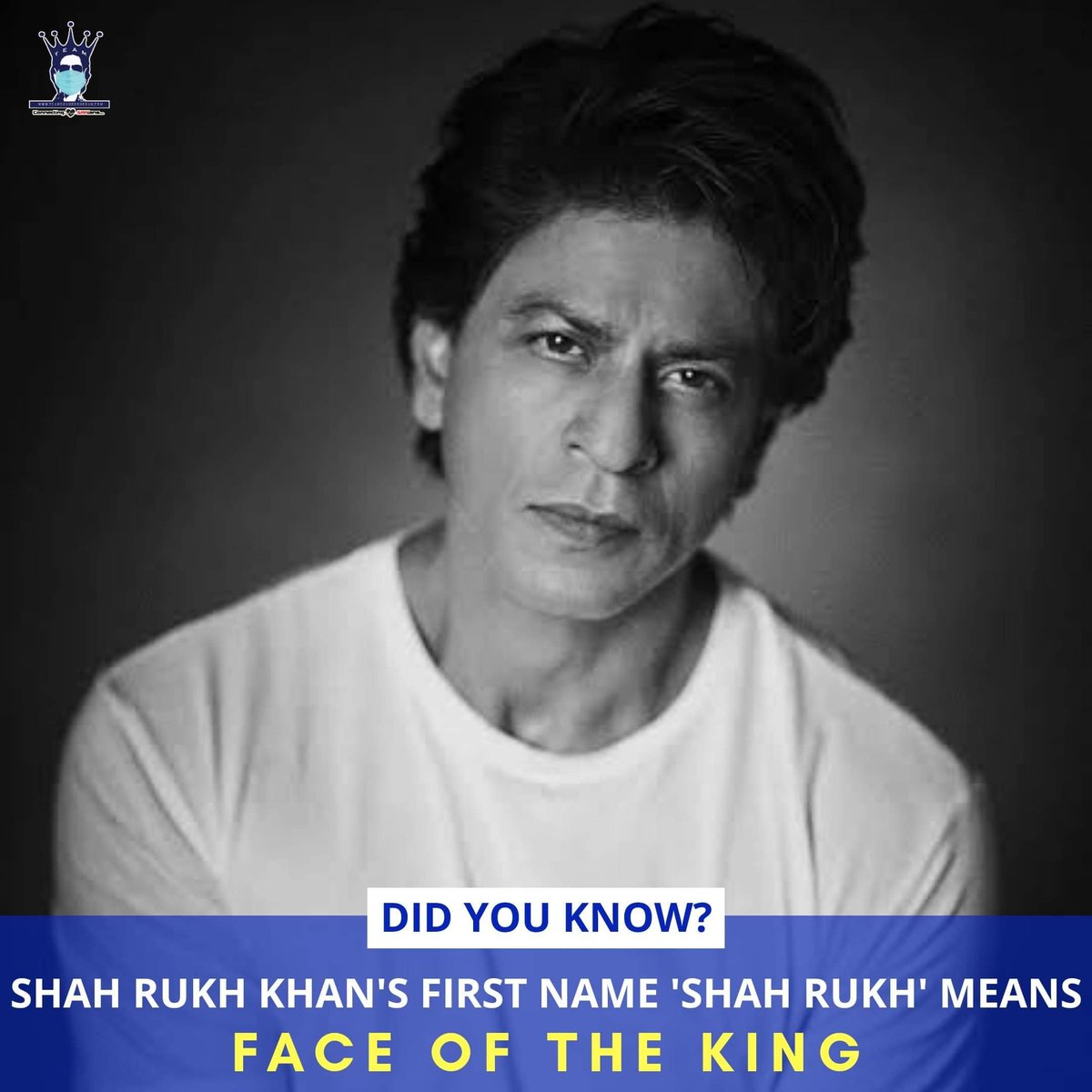 GobinSrk's tweet photo. Did You Know?

Shah Rukh means 'Face of The King' 🤴

@iamsrk @RedChilliesEnt @teamsrkfc @teamsrknepal

#FaceOfTheKingSRK #ShahRukhKhan #TeamShahRukhKhan https://t.co/hmZyZULY0w