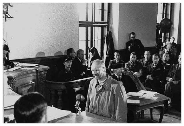After the war, Jakob Schmid was arrested and put on a trial of his own. He said he only turned the Scholls in because distributing pamphlets was against university policy - it wasn’t because of the content of the pamphlets.