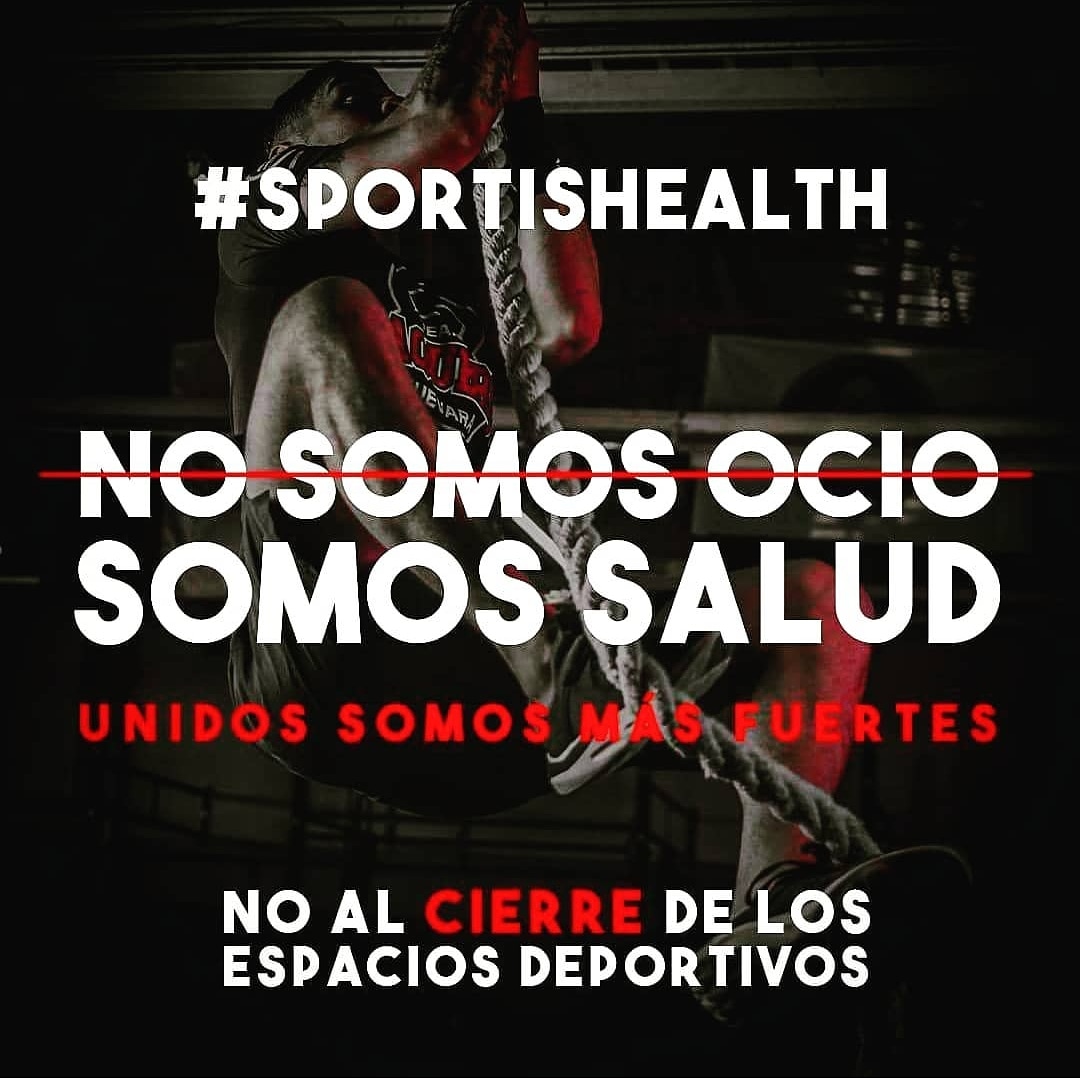Manucopel's tweet photo. No se cuanto puede matar el #COVID19 pero lo que sí tengo claro es todo lo que salva el deporte.
#NoAlCierreDeEspaciosDeportvios
#sportishealth https://t.co/wAKuxgrhGP