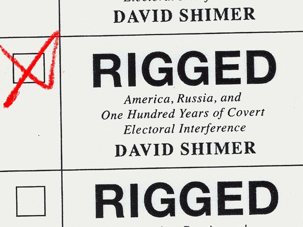 Related: “By August [2016], the US Intelligence community had reported that Russian hackers could edit actual VOTE TALLIES, according to 4 of Obama’s senior advisors.” -Rigged by  @davidashimer