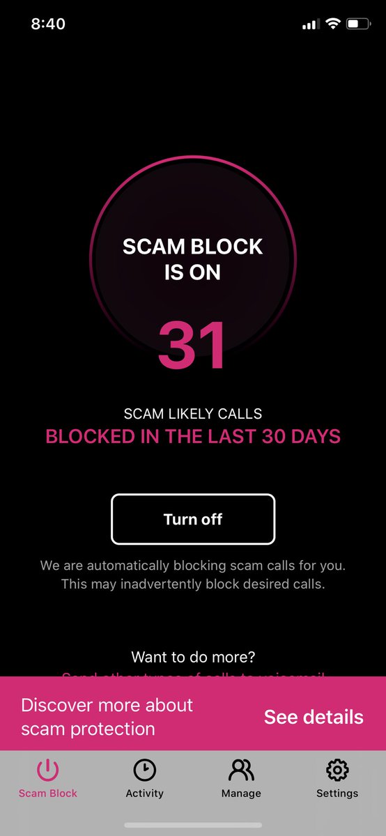 baseball_nana55's tweet image. #Scamblock is helping, but many calls are coming through.