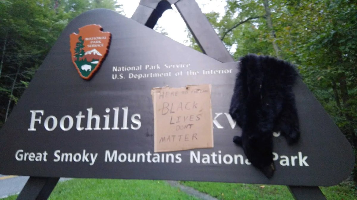 n8ture_al's tweet photo. Me a black nature lover: I love pending time in the outdoors. I just wish, I could focus more on enjoying nature and not  thinking what I’m going to do if I encounter a racist.

Random white dude: man I don’t know what you are talking about  racist don’t exist anymore.

racist:.. https://t.co/stN0PZNDea