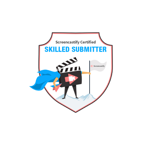 Math3203's tweet photo. Let's go @hodiedodie15 and @Jennife01012005! Get your #BadgeEdTech!!! Thanks, @Screencastify and @NiftyNef. Great course and so relevant to the times we live in. #distancelearning https://t.co/597oEwfmaB