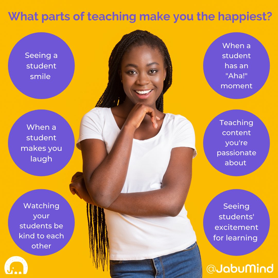 JabuMind's tweet image. Please share in the comments! When we share our happy teacher moments, we lift each other up. 

.
.
.

#jabumind #teacherlove #consciousteaching #childrenarethefuture #teacherappreciation #teacherlife #teacherinspiration #iteachtoo #teacherfriends #iteach #teachersrock #teachers